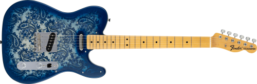 Limited Telecaster Indigo Paisley4